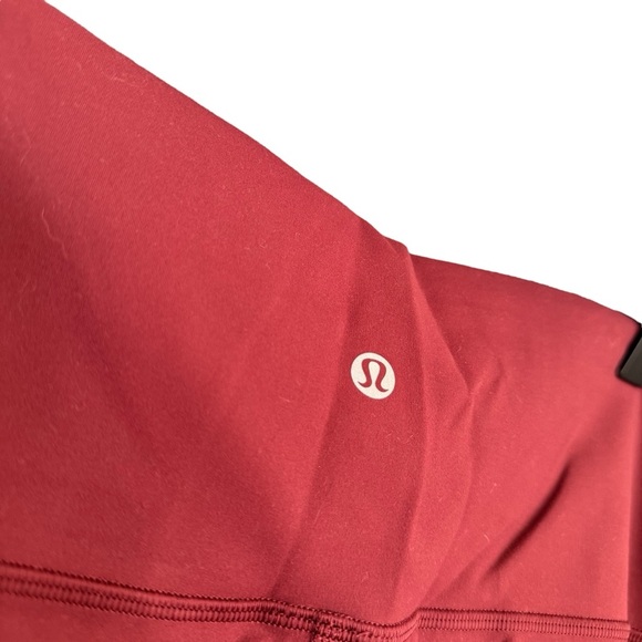 Women's Lululemon Burgundy Leggings - Picture 5 of 9